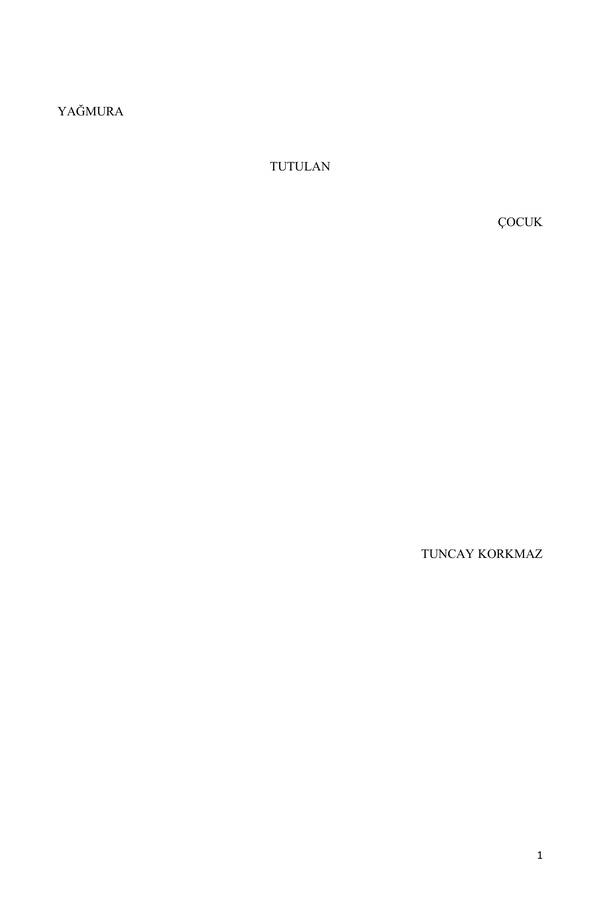 Yağmura Tutulan Çocuk